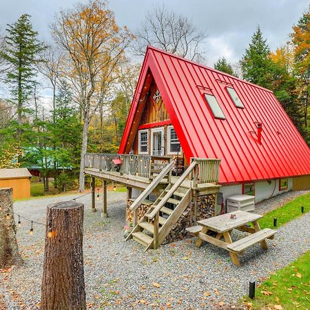 Moments To Mount Snow Idyllic A-Frame Cabin Villa Wilmington Exterior photo