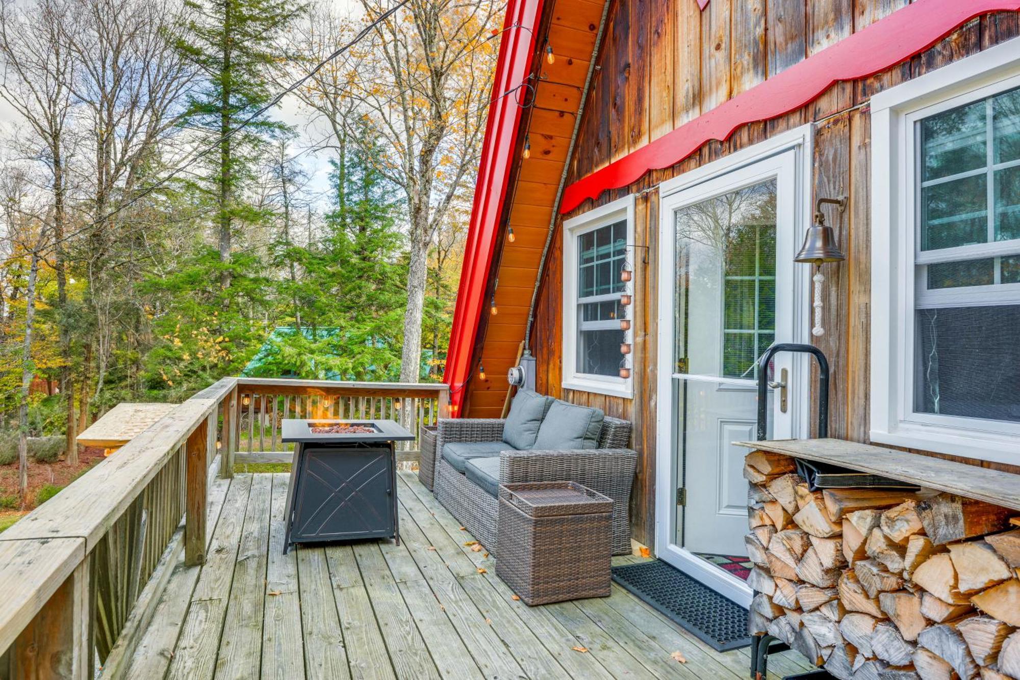 Moments To Mount Snow Idyllic A-Frame Cabin Villa Wilmington Exterior photo